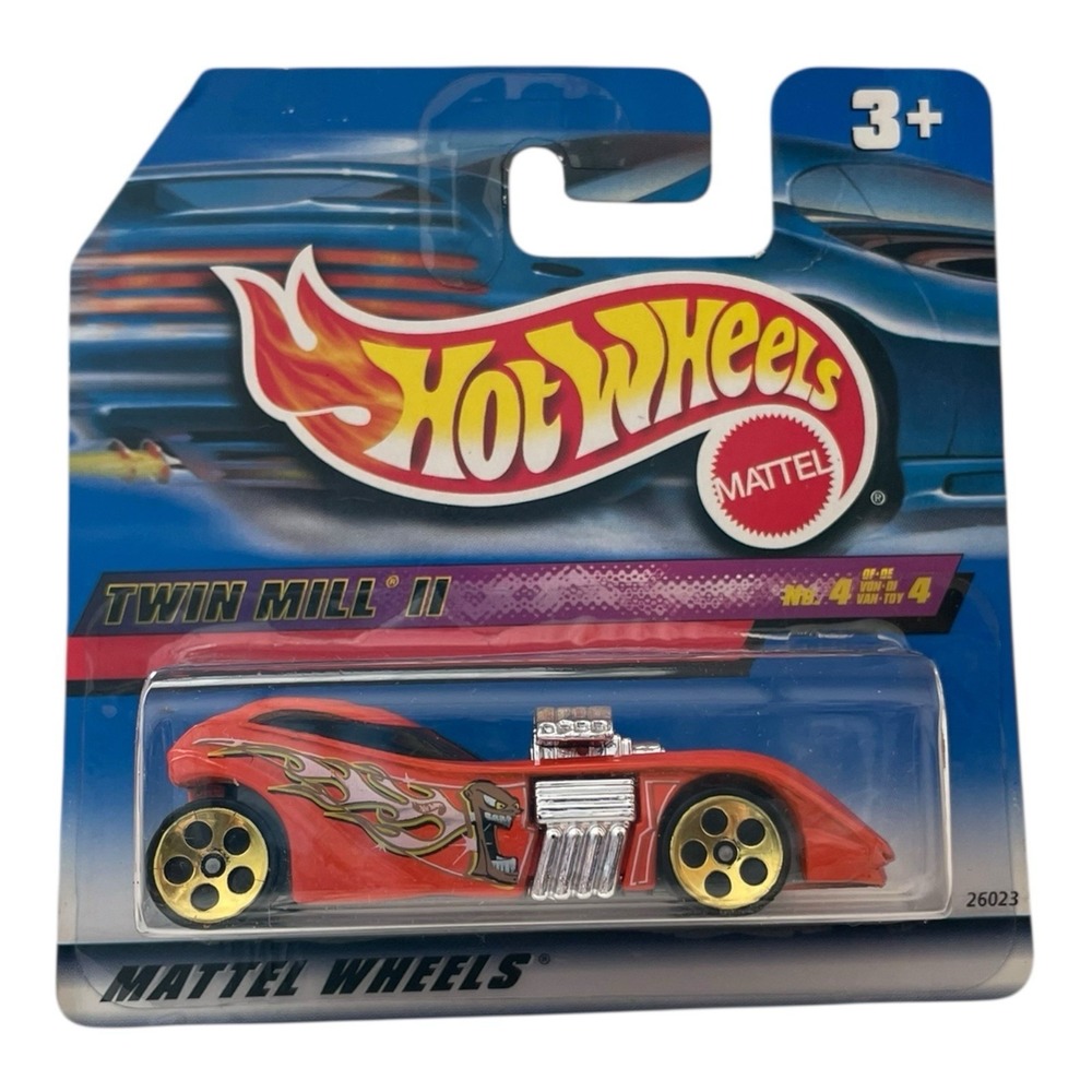 1999 Hot‎ Wheels Mad Maniax Series Twin Mill II Short Card